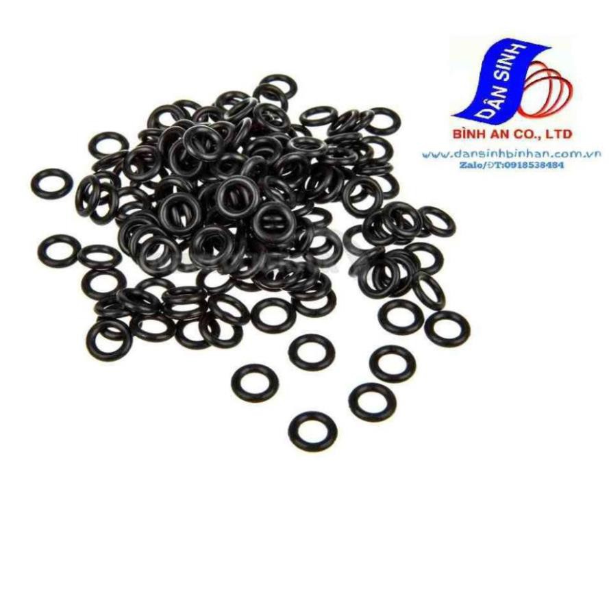 Dày 4mm * (52mm đến 145mm ,Đường kính trong) Gioăng cao su NBR70