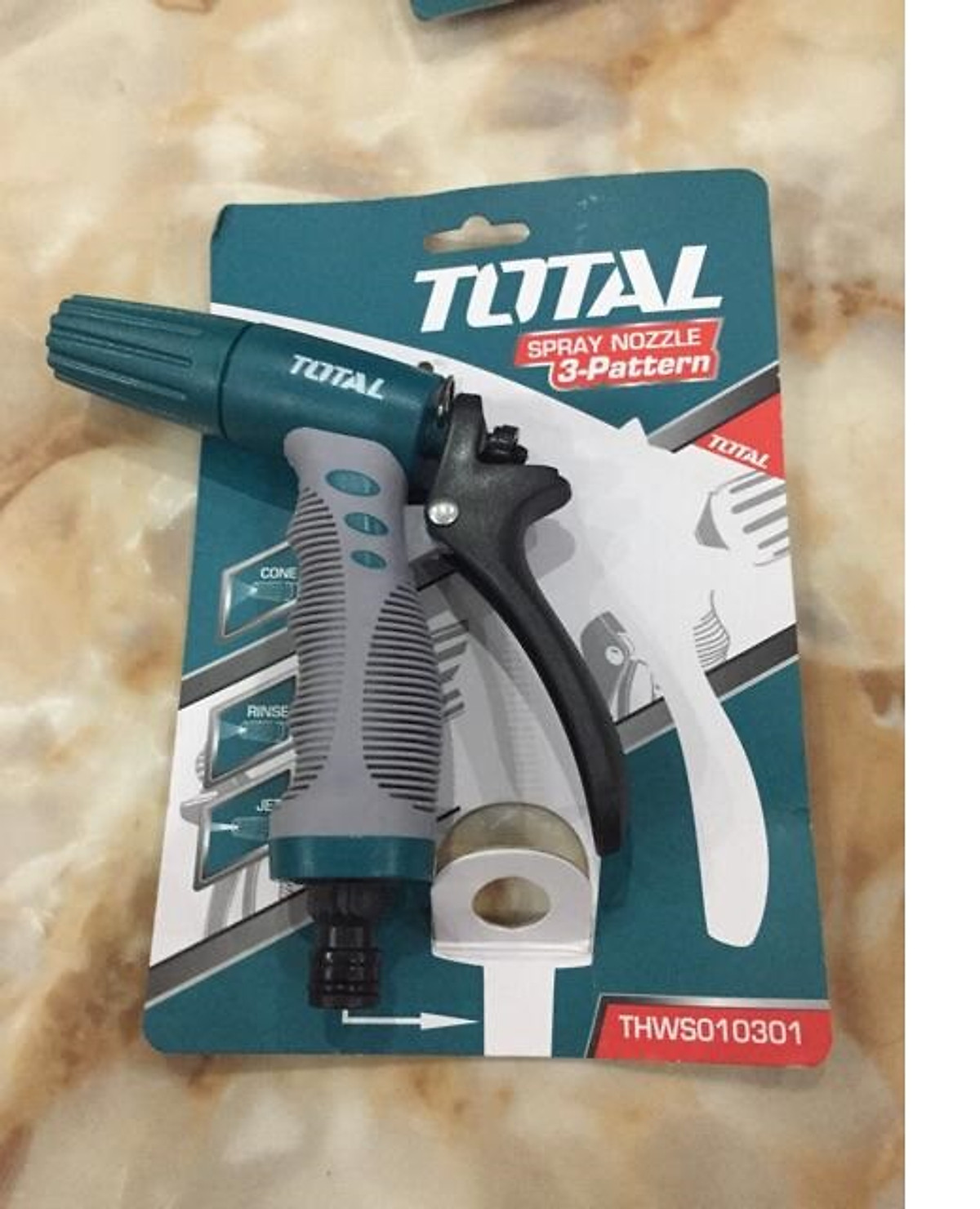 3/4" Đầu phun nước máy xịt rửa Total THWS010301