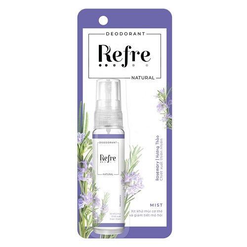 Xịt Khử Mùi Refre đủ mùi - MẪU MỚI