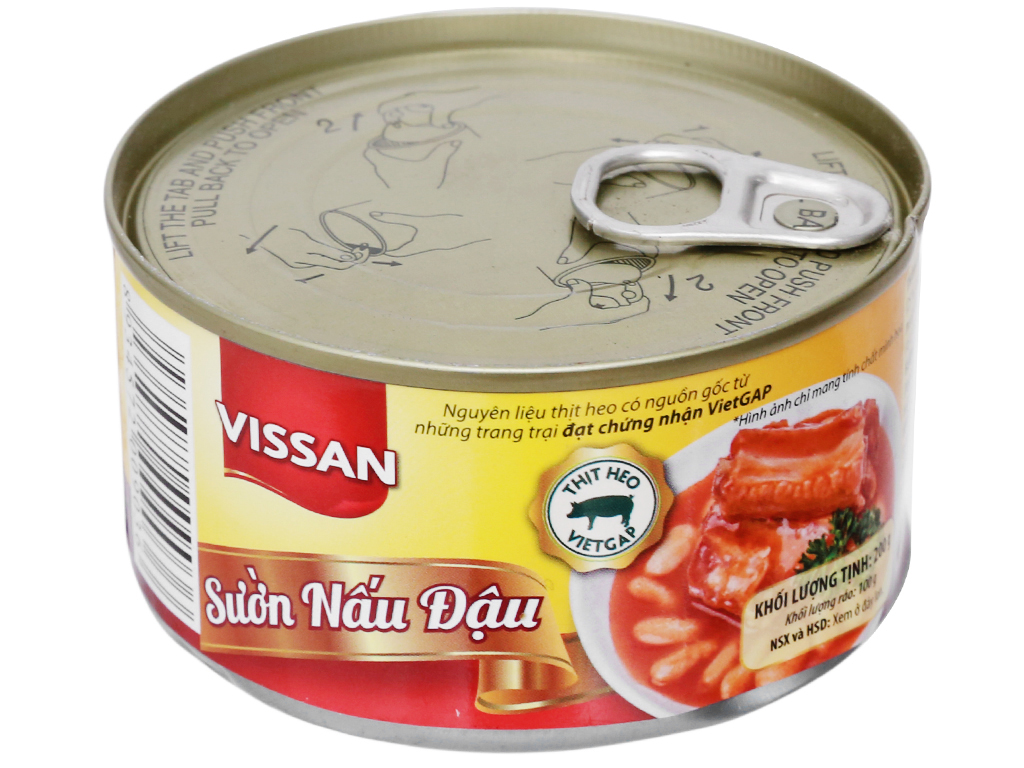 [HCM]Sườn nấu đậu vissan 200g