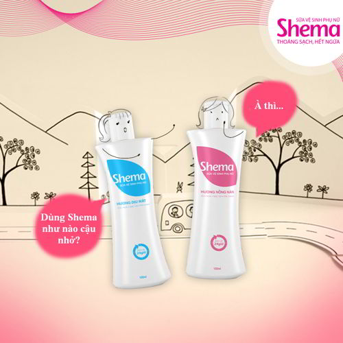 Sữa vệ sinh phụ nữ -Shema Lá Đôi (200ml)