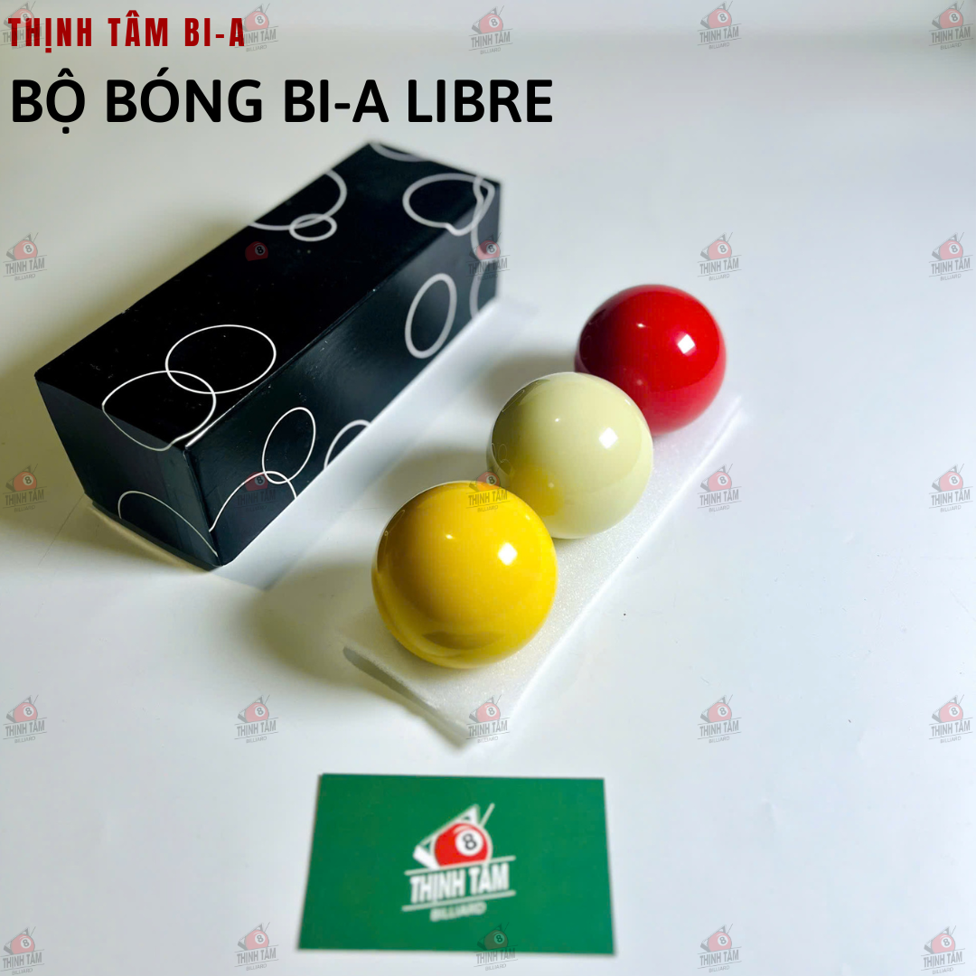 [THỊNH TÂM] Bộ 3 Bóng Bida 3 Băng, Bóng Bi-A 3C 6 Chấm [ Bộ Bóng 3C ]