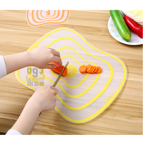 Combo 3 Flexible plastic cutting board ,Extra Flexible Thick Plastic Kitchen Cutting Board Mats