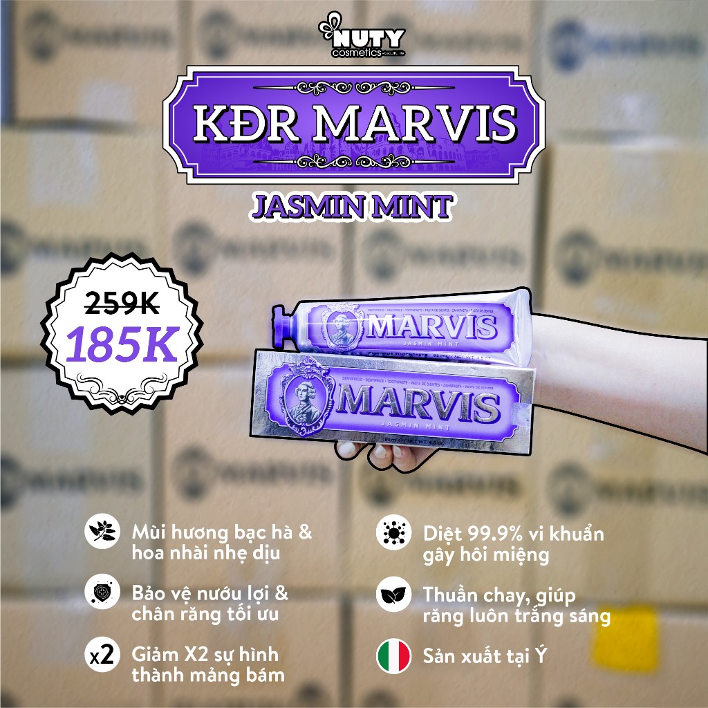Kem Đánh Răng Marvis Toothpaste (85ml)