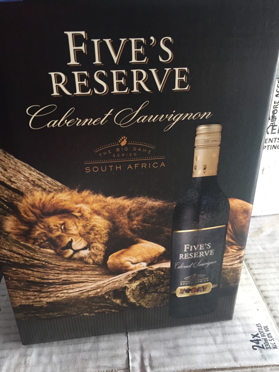 Five’s Reserve Cabernet Sauvignon 3L