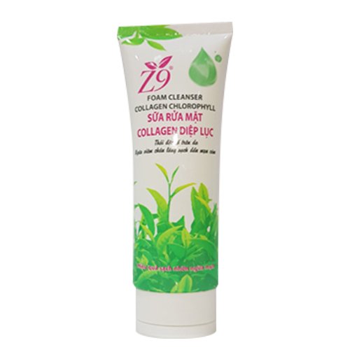 Z9 SỮA RỬA MẶT COLLAGEN DIỆP LỤC (Tuýp 100ml) - Z65