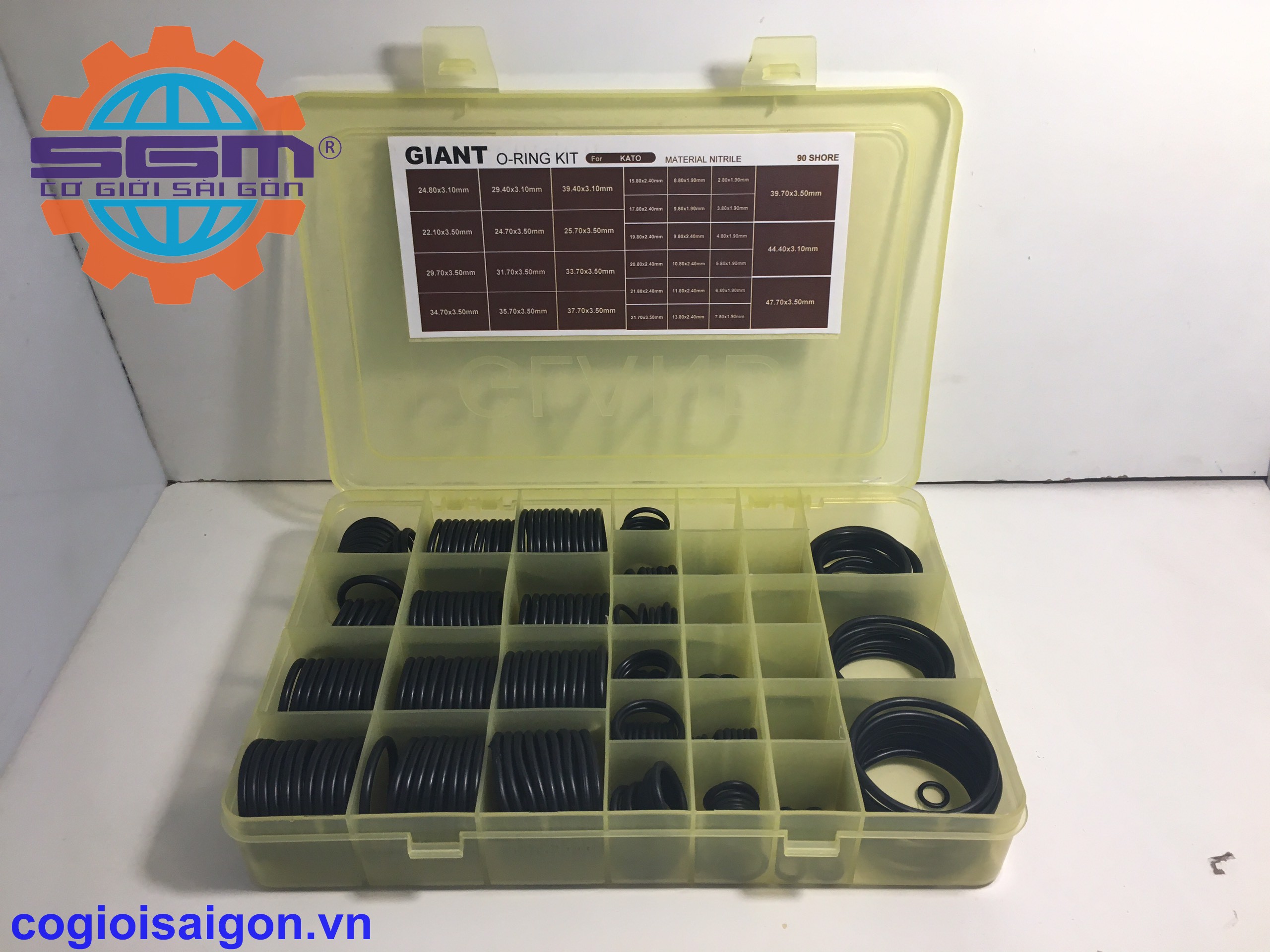 Bộ Oring kit For Kobelco (Sin hộp Kobelco)