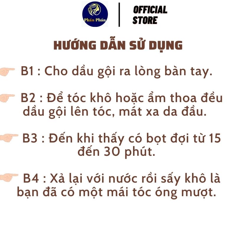 Dầu Gội Phủ Tóc Bạc Đen - Nâu BI.BOP 500ML hàng chuẩn