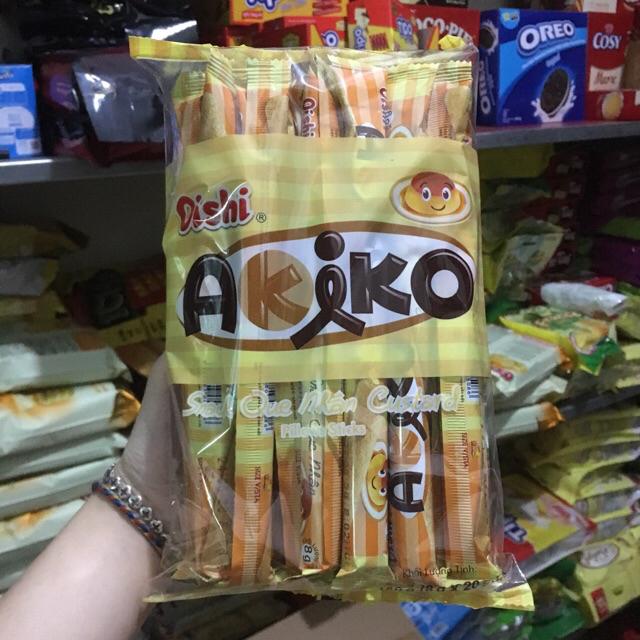 BÁNH QUE AKIKO OISHI ĐỦ VỊ (GÓI 20 QUE BÁNH)