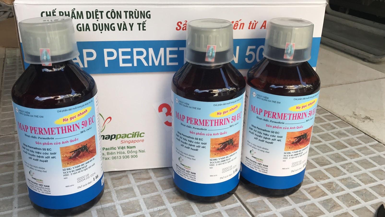 Map Permethrin 50EC lọ 1000ml (1 lít) - Hàng chính hãng