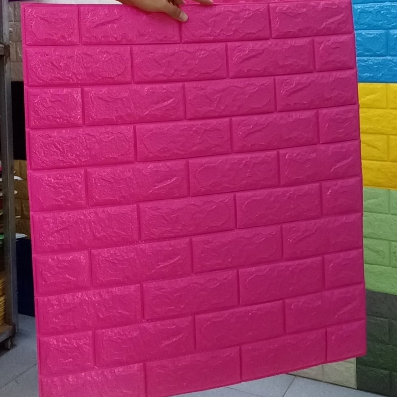 Xốp Dán Tường 3D Khổ 70x77CM Dày 4mm Chống Ẩm