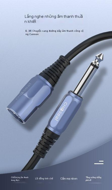dây 6ly ra canon đực 1.2m AQ 5225