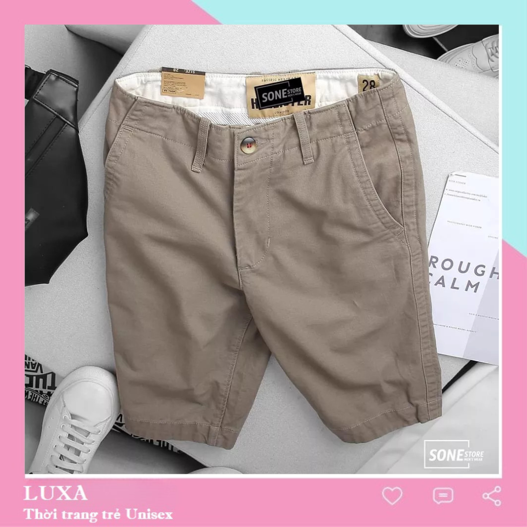 QUẦN SHORT NAM KAKI CO GIÃN NHẸ