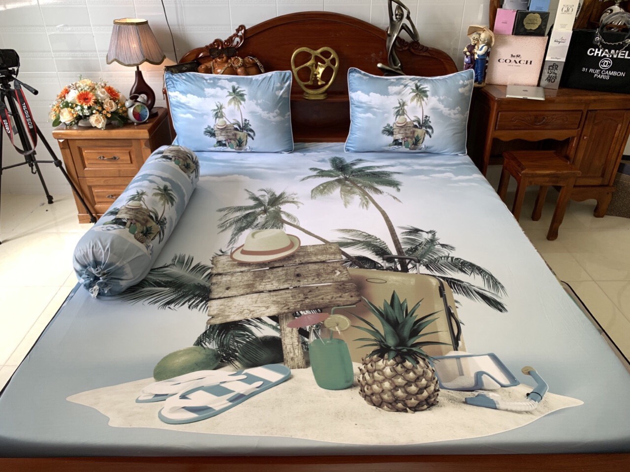 drap thun lạnh Ý 5D