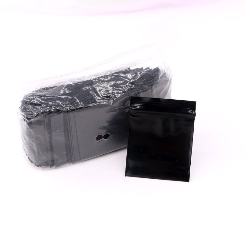 Gối 100c túi zip mini màu đen chọn size