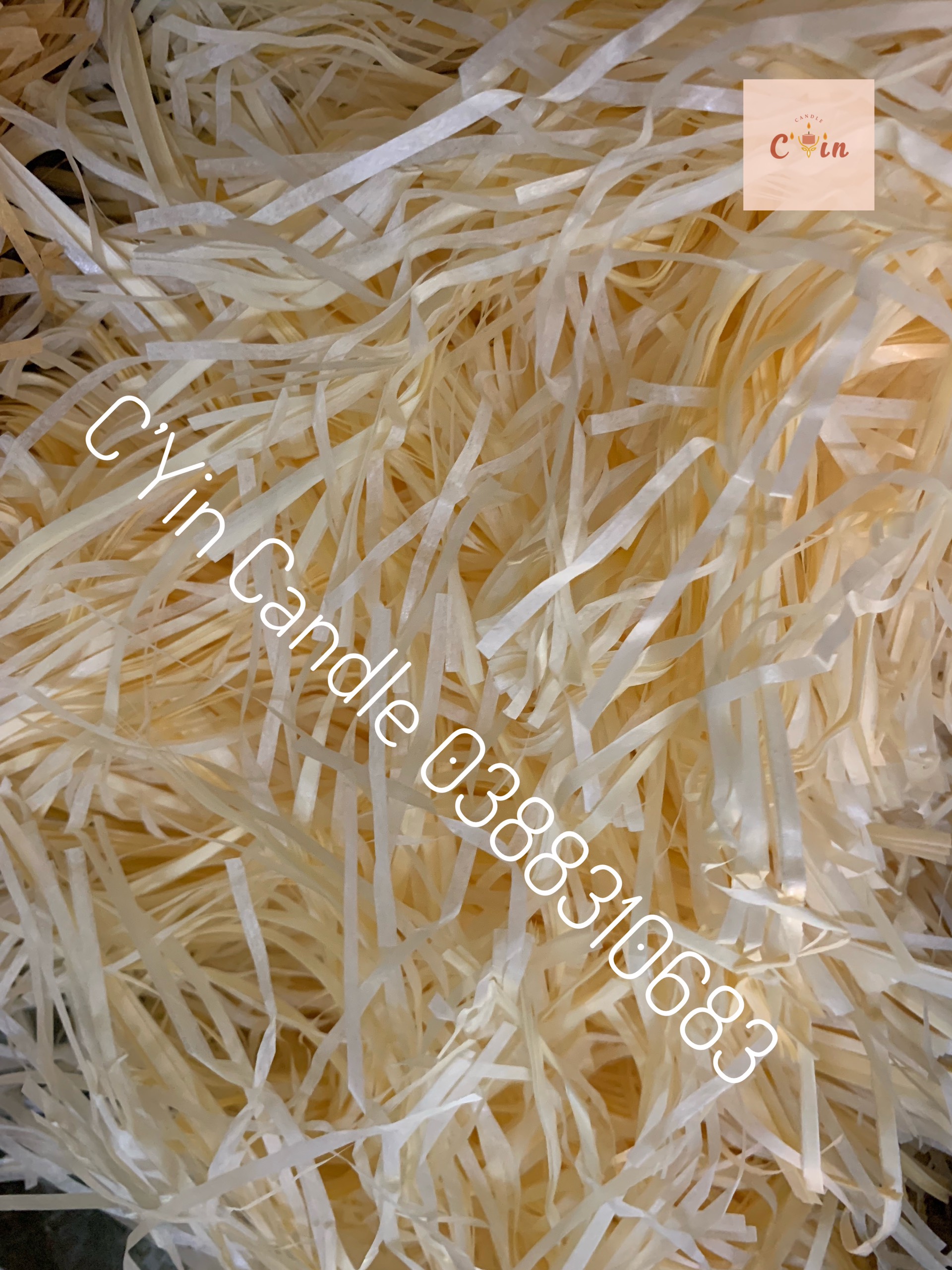 [300gr-5kg] Giấy rơm, giấy vụ sợi các màu - giấy lót trang trí hộp quà và chống sốc chèn hàng (LẺ SỈ)