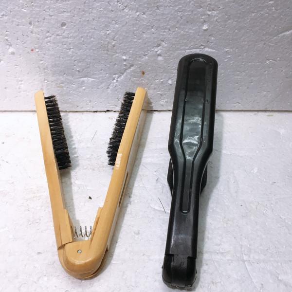 LƯỢC GỖ KẸP TÓC ÉP