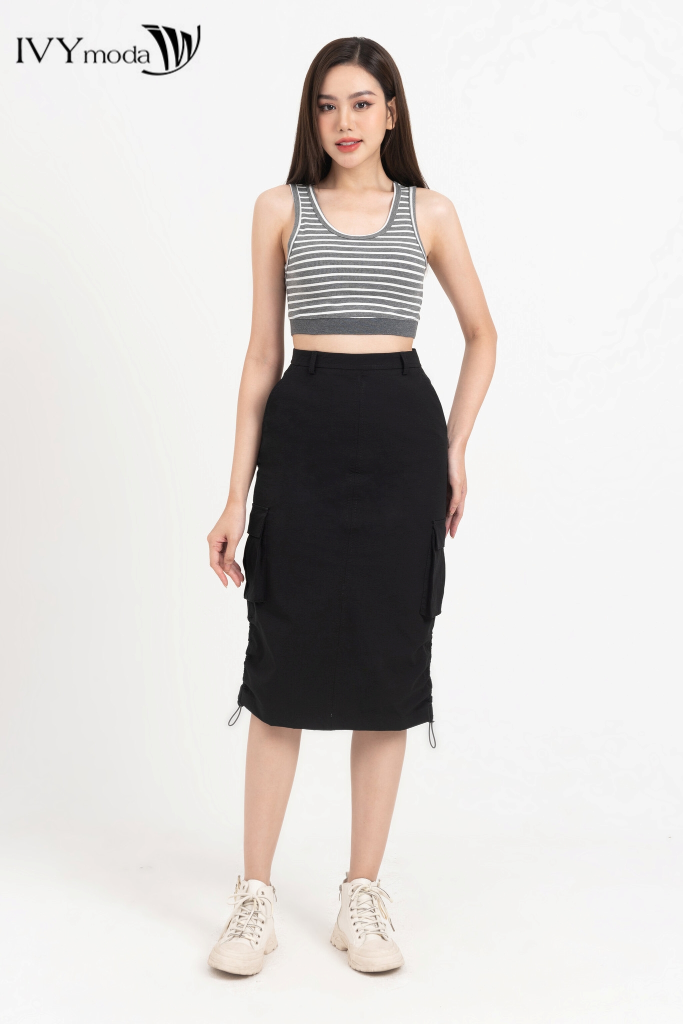Áo thun len IVY Moda MS 56M8268