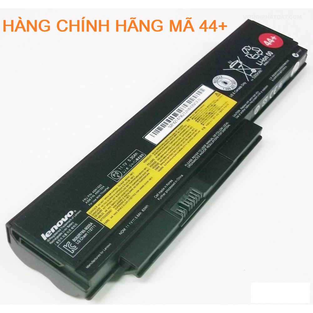 Pin laptop lenovo thinkpad x220 x230 x220i x230i mã pin 44+ mới 100% bảo hành toàn quóc