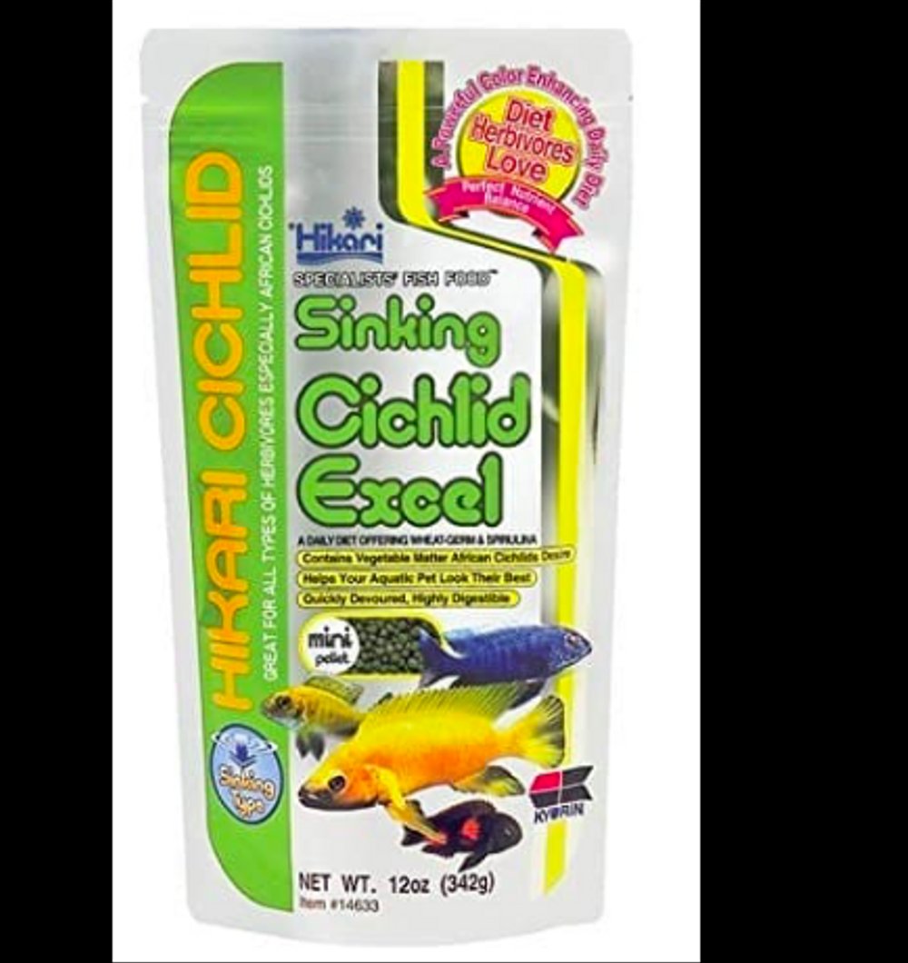 Thức ăn cho cá Ali Hikari Sinking Cichlid Excel 342g hạt chìm Nhật