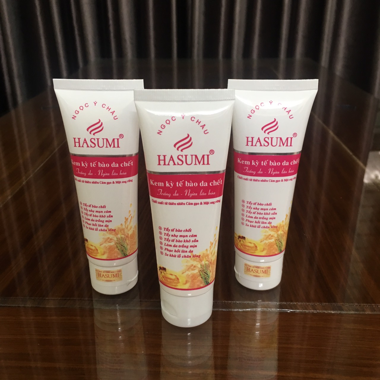 kem kì tế bào da chết hasumi 60ml