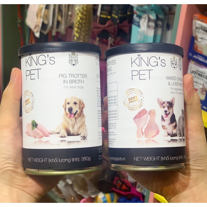 Pate tươi King’s Pet cho chó mèo