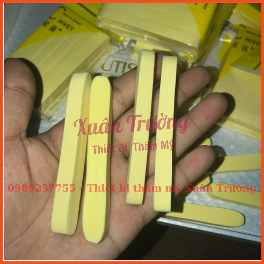 Cây 240 miếng bông mút rửa mặt Chivey (20 gói nhỏ)
