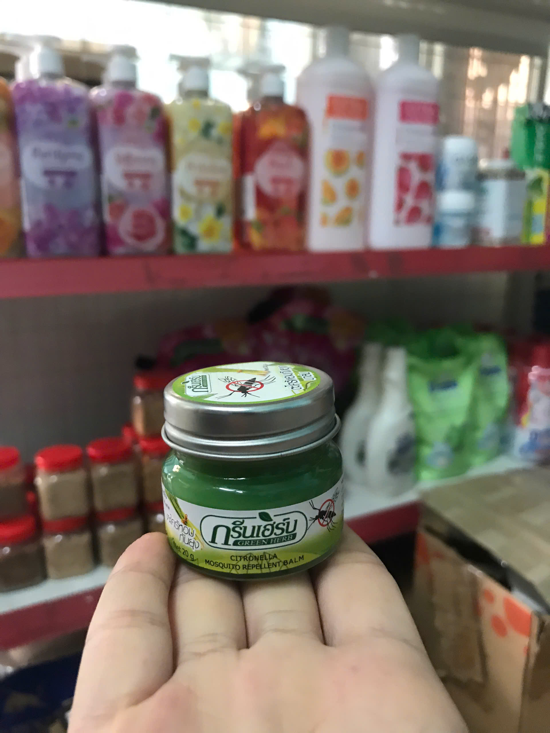 Dầu Cù Là Tinh Sả Muỗi Green Herb 20gram