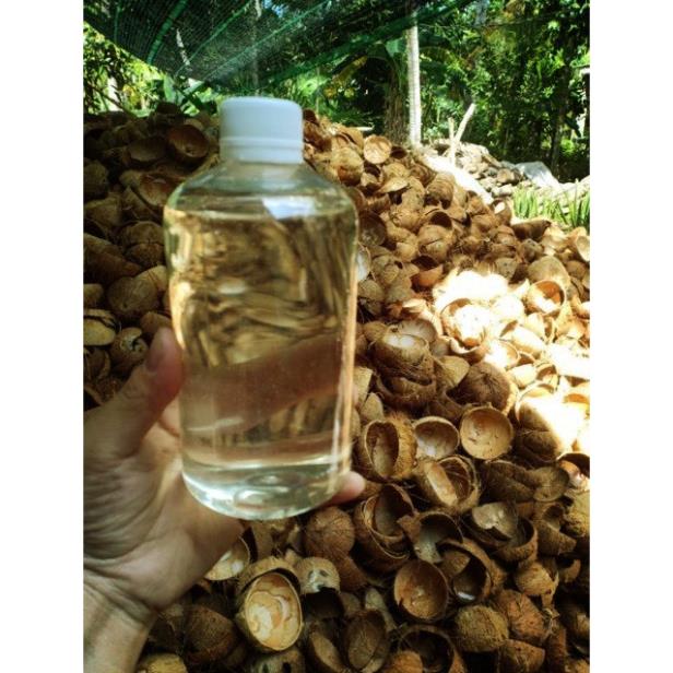 500ML - DẦU DỪA  NHÀ LÀM NGUYÊN CHẤT  ( Hương thơm dịu nhẹ massage, dưỡng da ,dưỡng tóc, chống rạn cho bà bầu..)