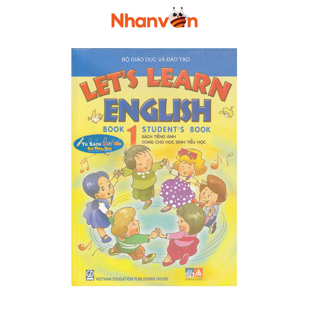 Sách - Let's Learn English Book 1 - Student's Book - (Talk Pen) - Sách tiếng anh độc quyền Nhân Văn