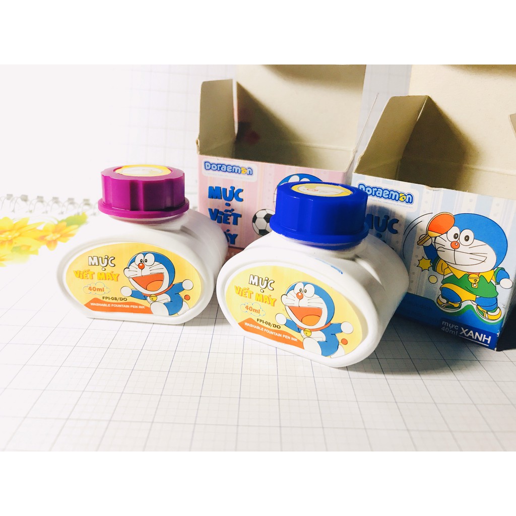 🌻 Mực bút máy học sinh Doremon