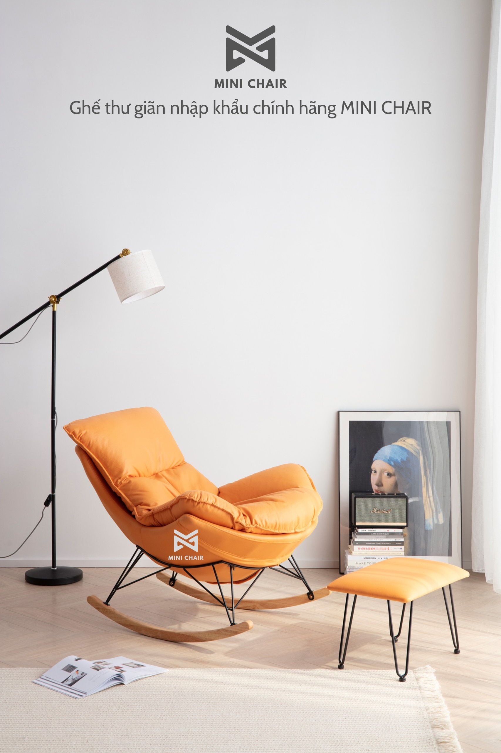 GHẾ BẬP BÊNH THƯ GIÃN ĐỌC SÁCH, CAFE CHILL
