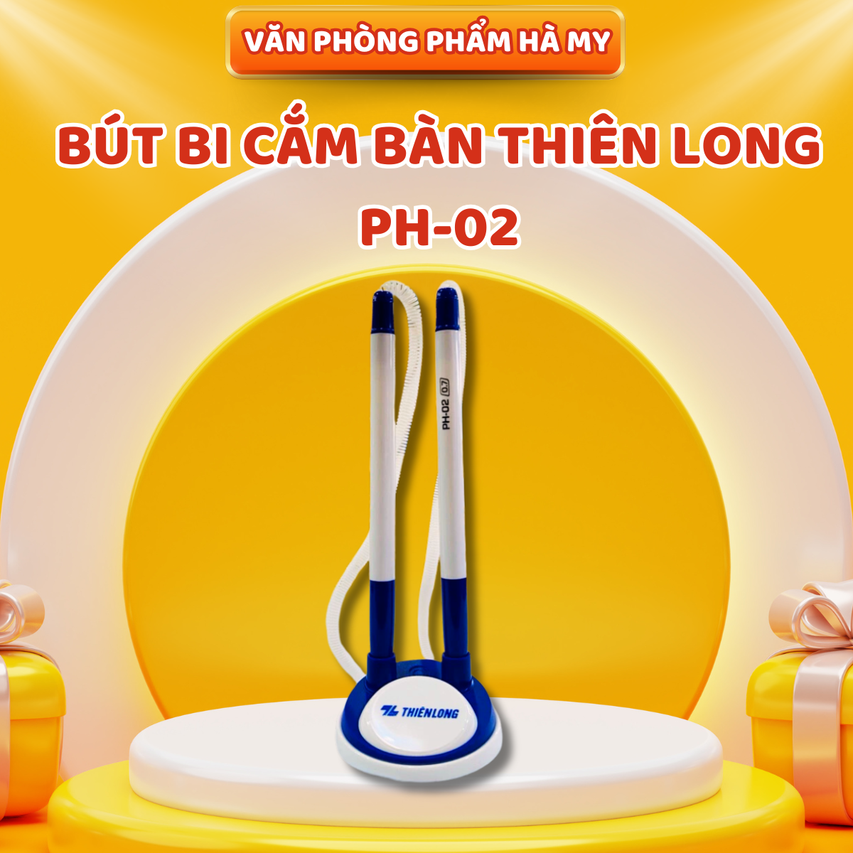 Bút Bi Cắm Bàn Đôi Thiên Long PH-02