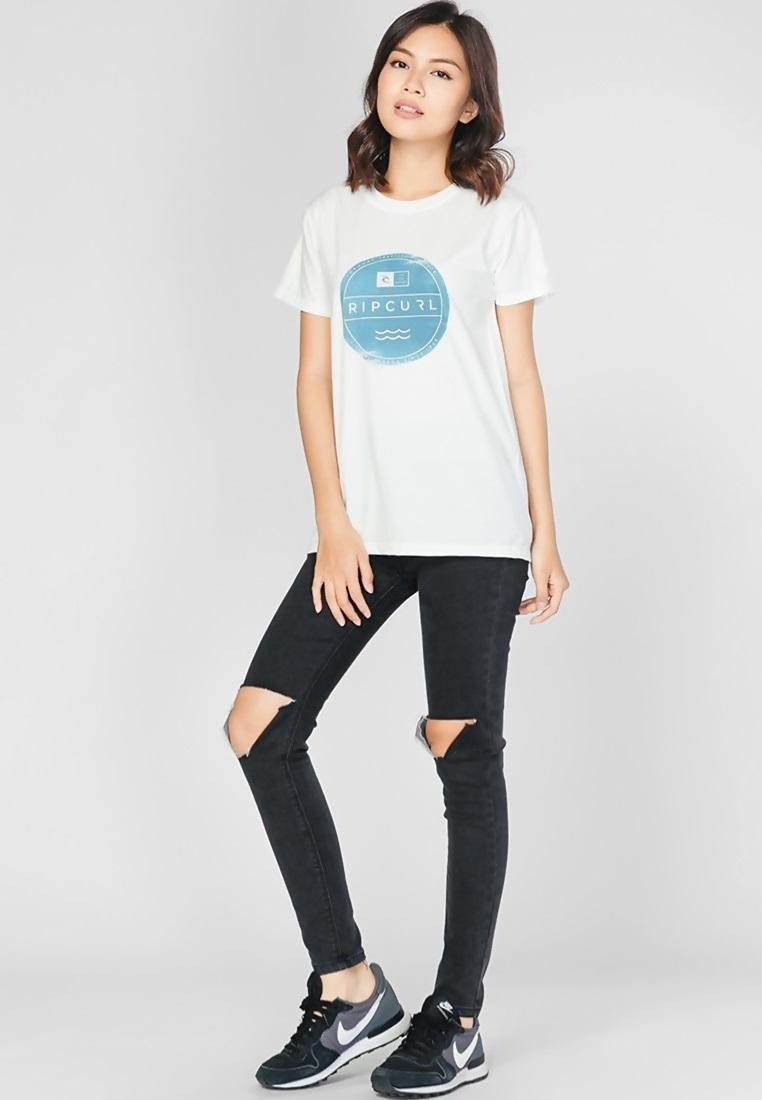 Áo thun nữ Ripcurl AT20 màu trắng Vicky boutique