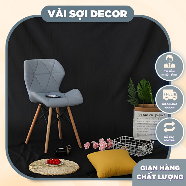 (Background màu đen ,ghi) phông nền chụp ảnh vải ,  vải decor sản phẩm