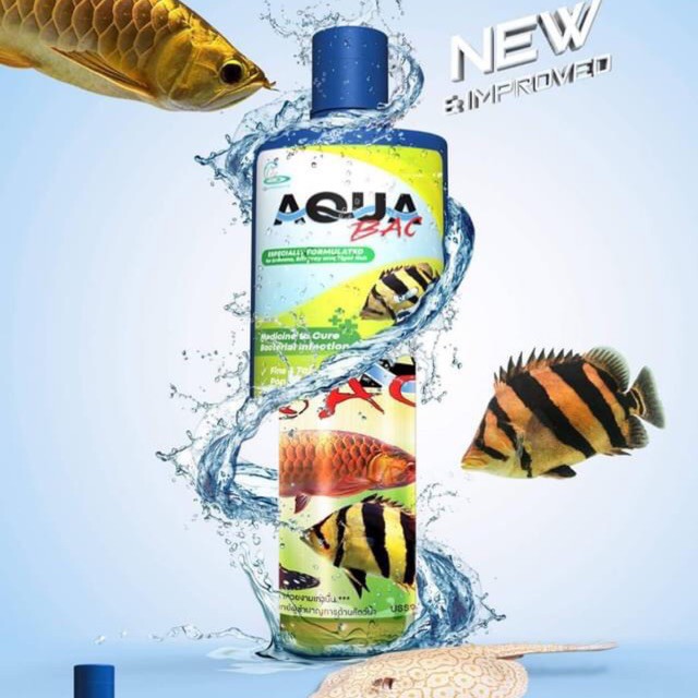 Cz12 – aqua bac – dung dịch dành cho cá rồng, cá hổ, cá sam