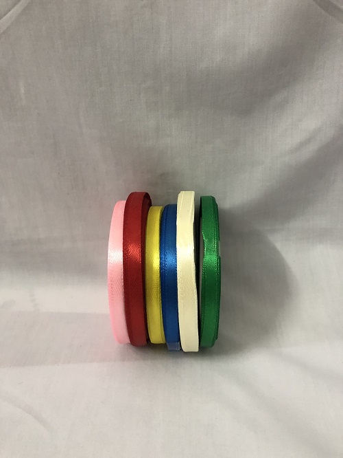 Ruy băng lụa trơn đủ màu 0,5 cm/cuộn