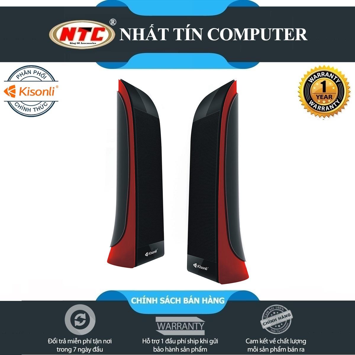 Loa máy tính 2.0 kisonli s-111 - bảo hành 12 tháng - hãng phân phối chính thức