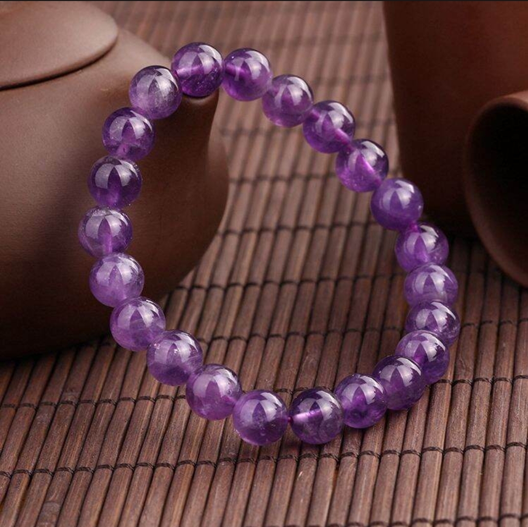 [HCM] Vòng đá Thạch anh tím 10 ly