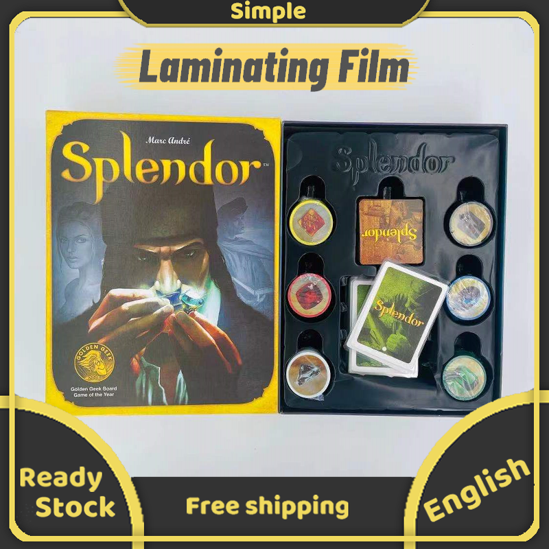 Board Game - Trò chơi Splendor Laminating Film Cards Waterproof nhóm thú vị cho gia đình hoặc nhóm bạn bè