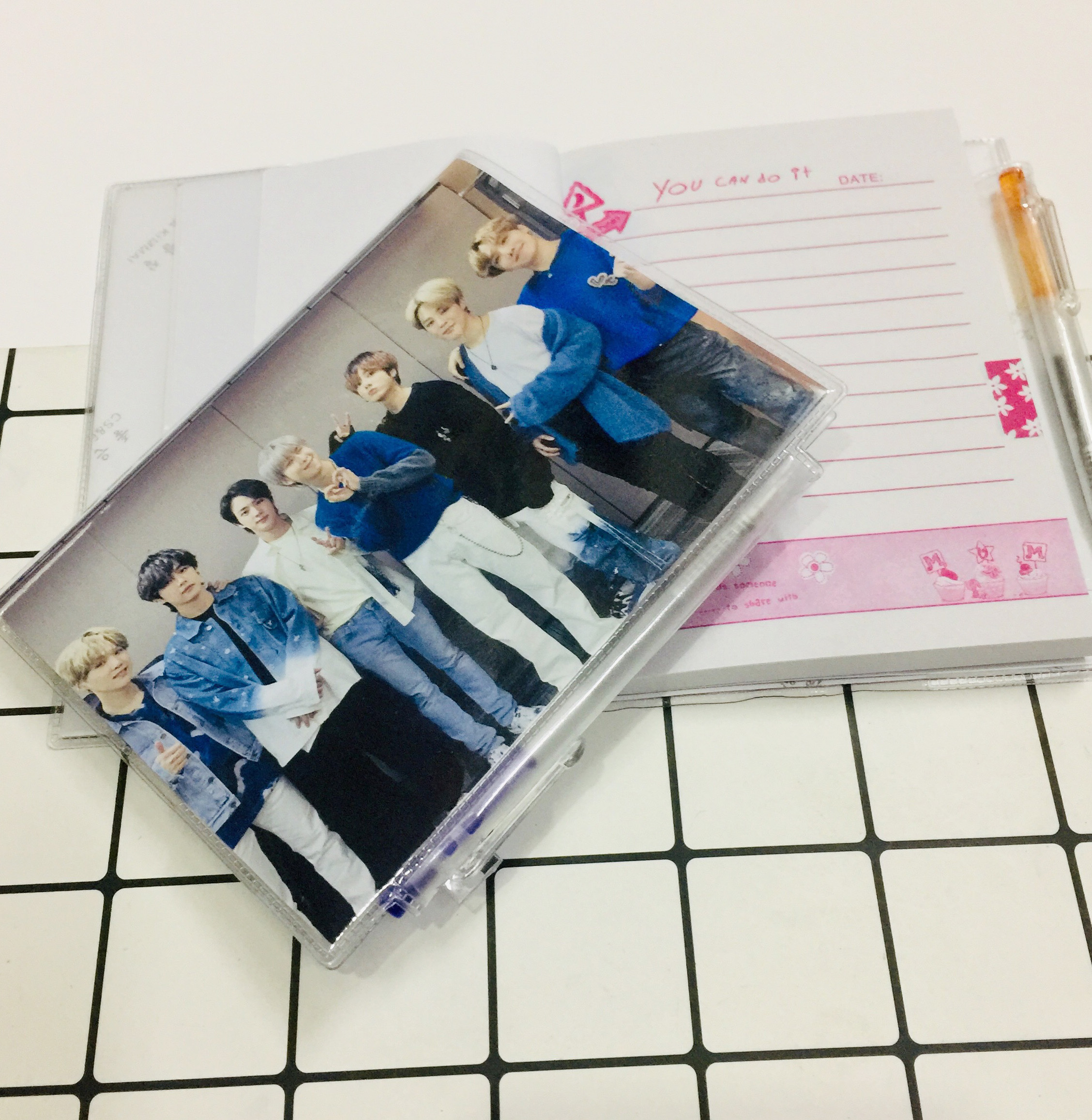 SỔ TAY NHỎ KÈM BÚT BTS