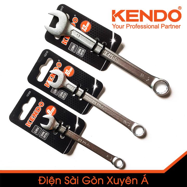 Cờ lê 2 đầu vòng miệng 8mm Kendo - KD15308