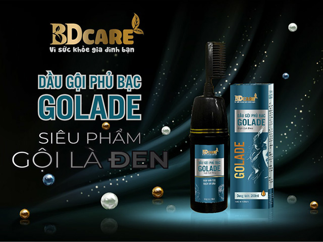 Dầu gội phủ bạc GOLADE