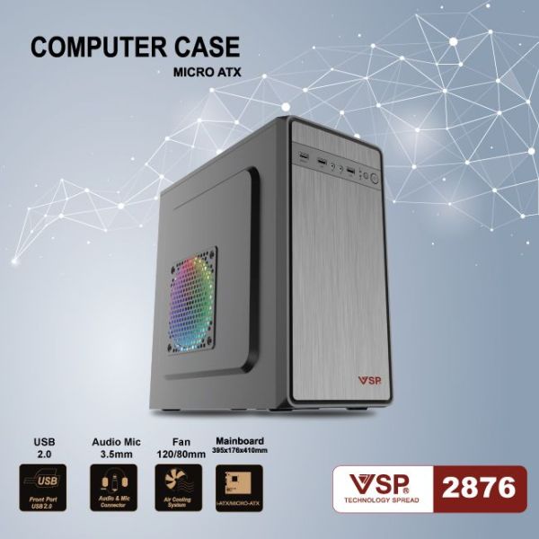 Bảng giá Vỏ Case máy tính VSP 2876 Phong Vũ