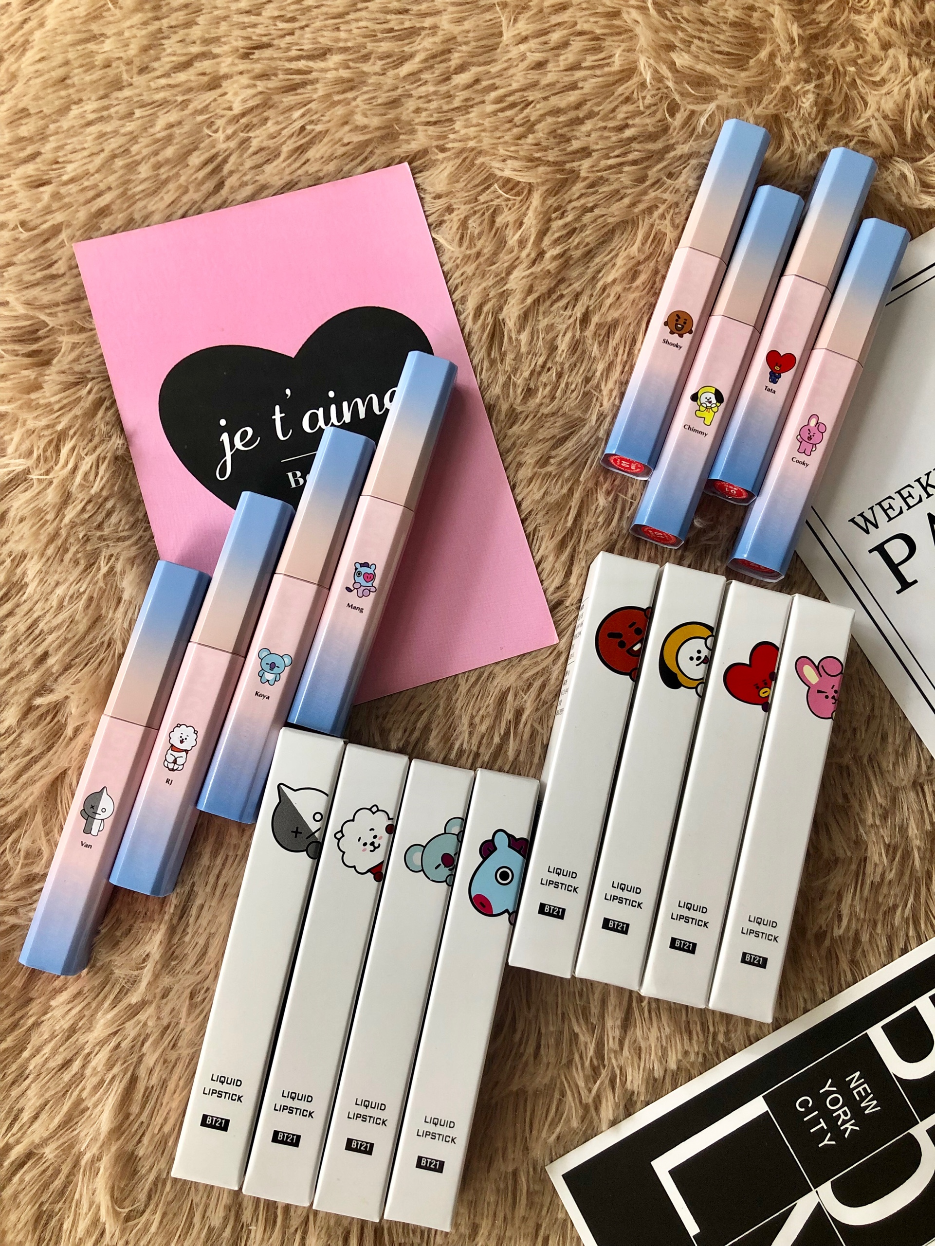 Son Tata BT21 Handmade xinh xắn chất lượng