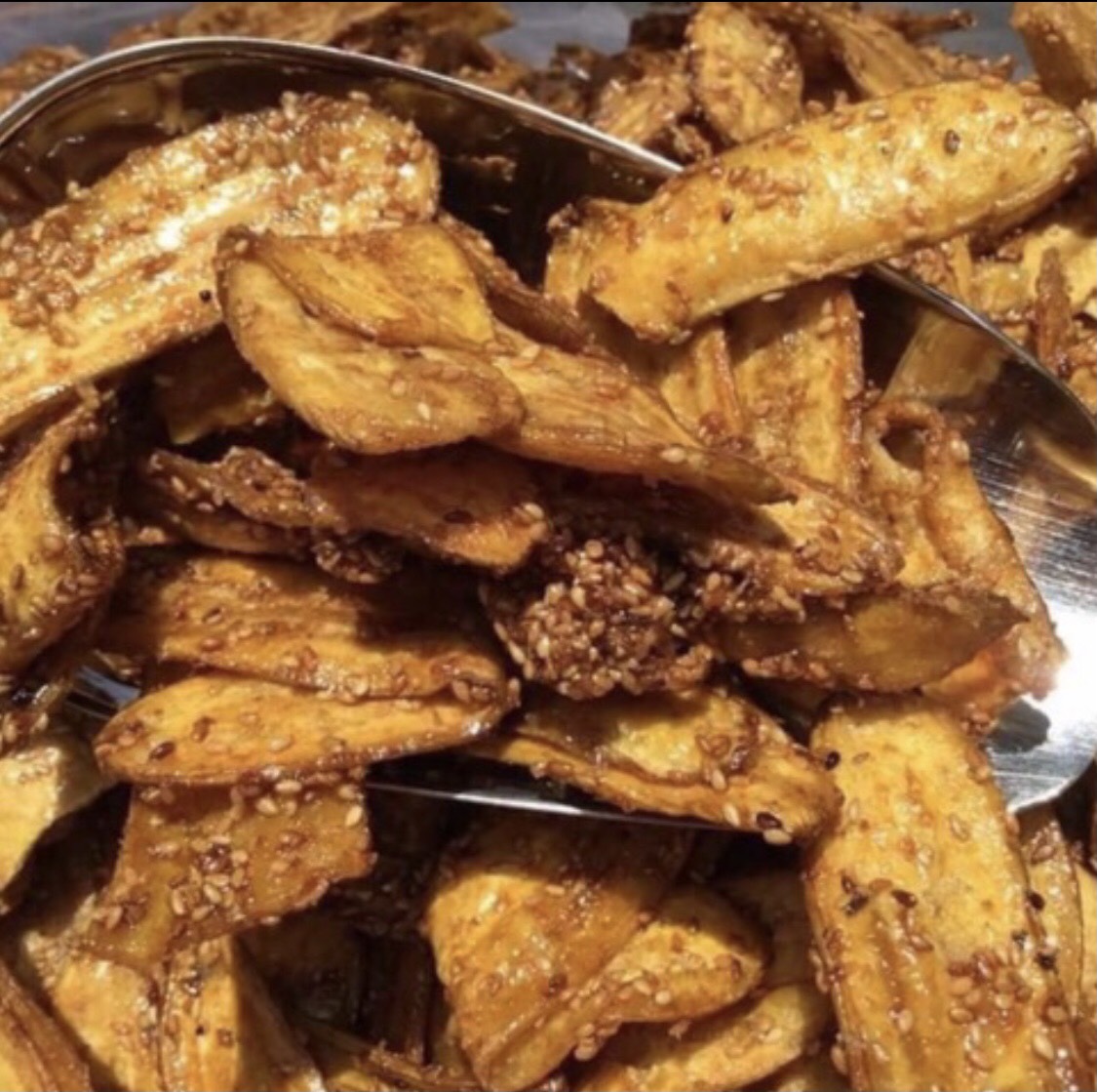 Chuối Sấy Mè Giòn Thơm 500gr