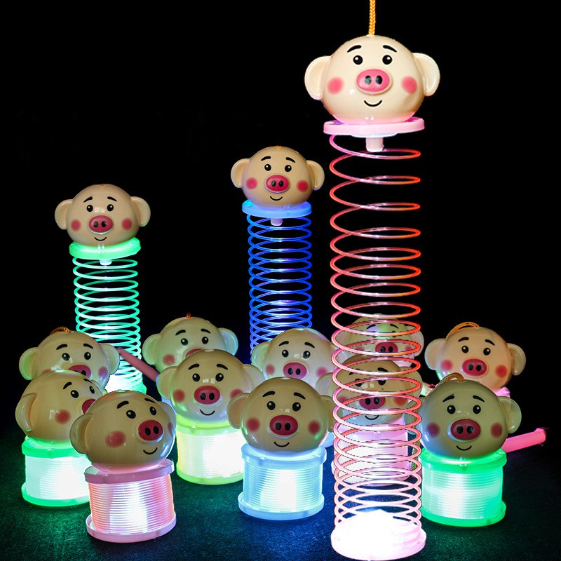 Lồng đèn lò xo có đèn led cho bé