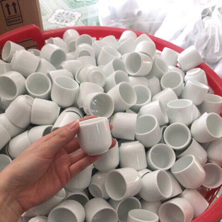 Super Cheap white enamel wine bowl