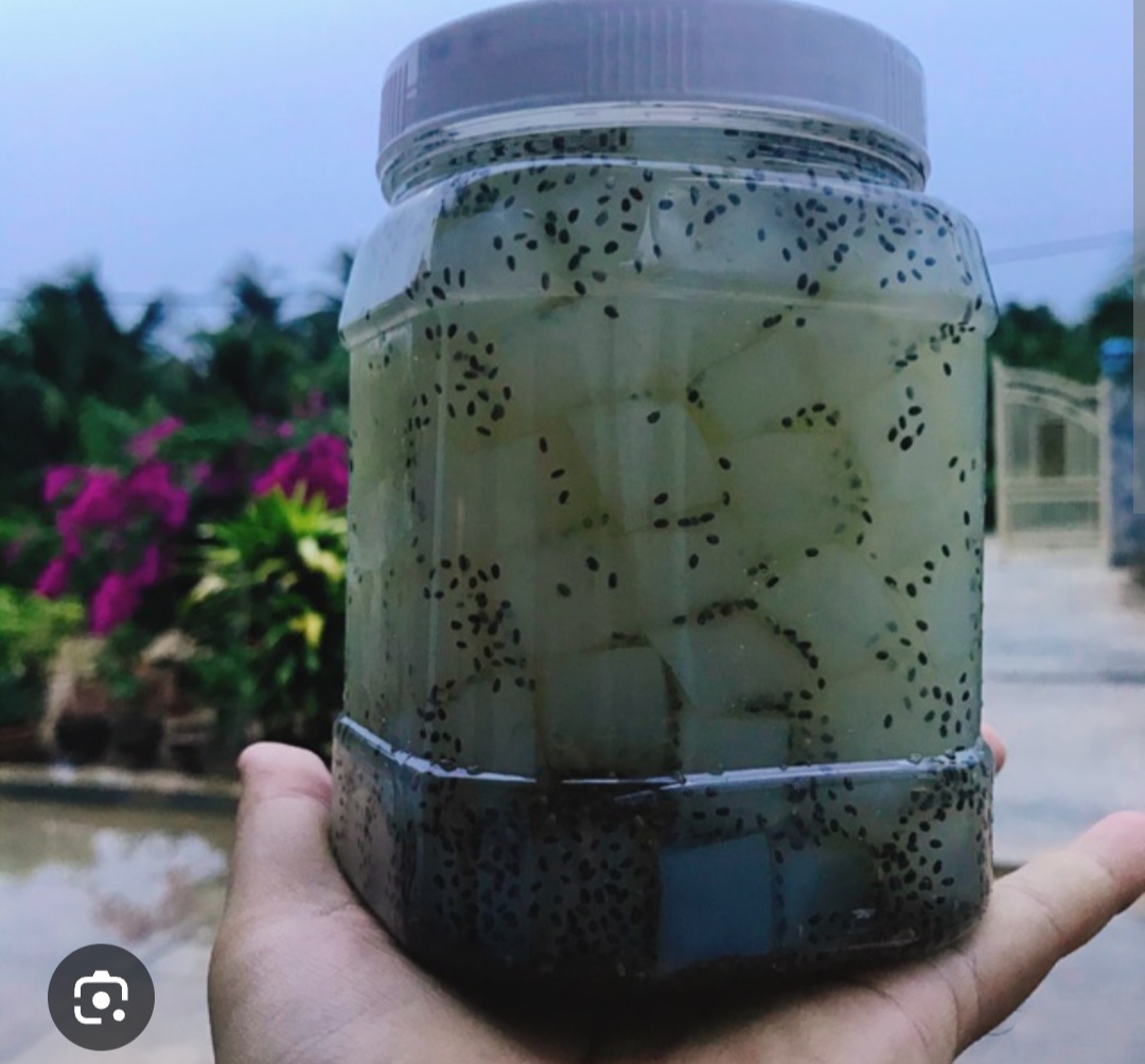 1KG THẠCH DỪA HẠT CHIA