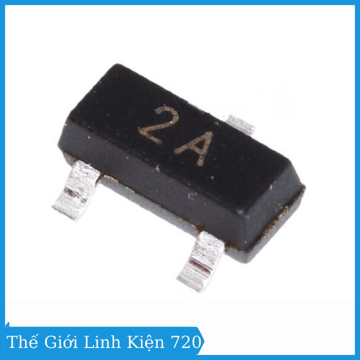 2n3906 to-92 / sot-23 transistor pnp 40v-0.2a lưỡng cực